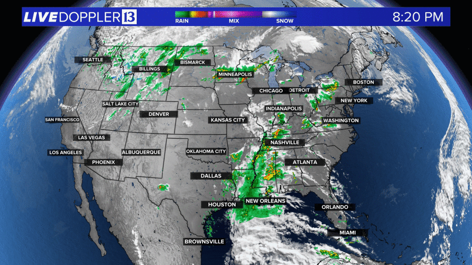 United States Weather Map